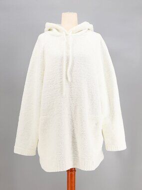 SUNDAY CITIZEN Snug Blanket Hoodie in Off White One Size Unisex
